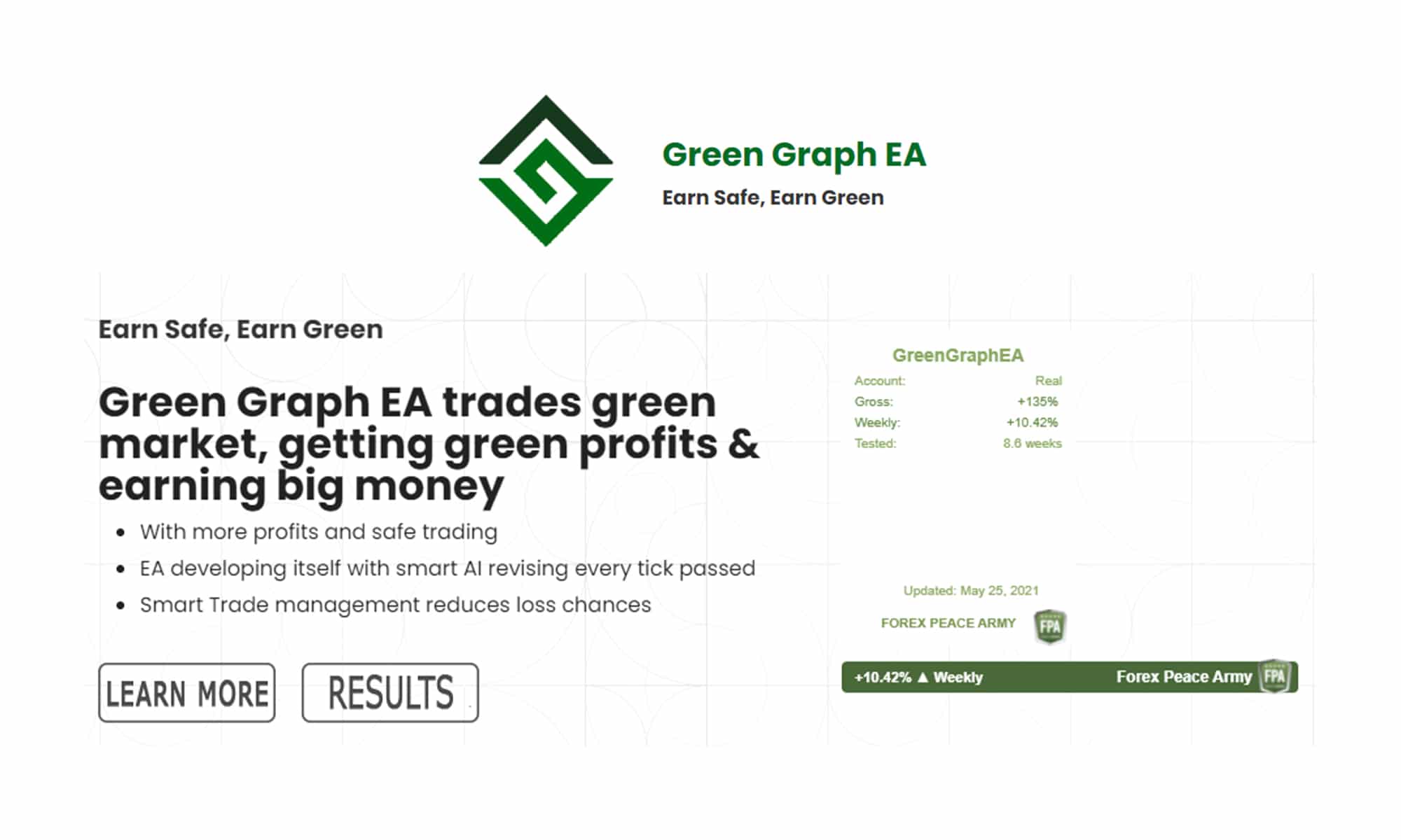 Green Graph Header