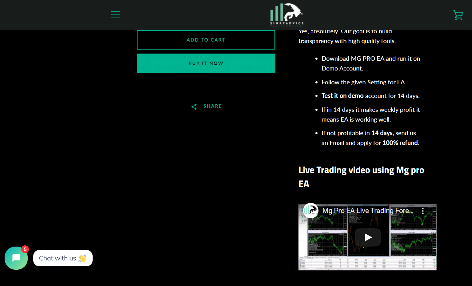 MG Pro EA purchase