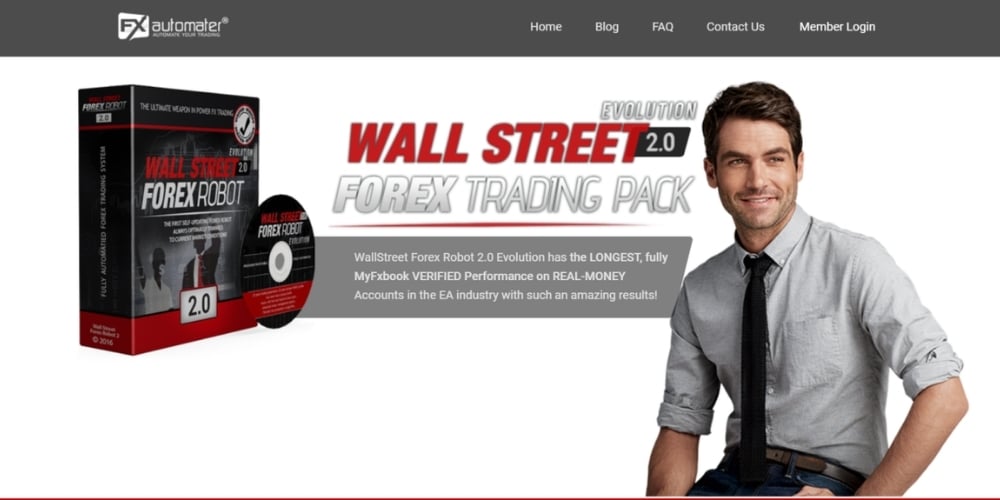 WallStreet Forex Robot - third best forex robot