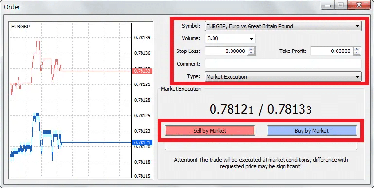 Test the signals on a demo