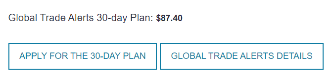 1 month pricing plan