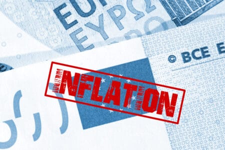 Inflation of euro