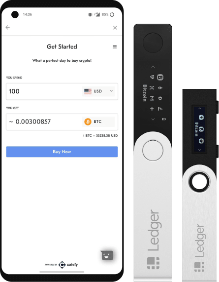 Get started, screen