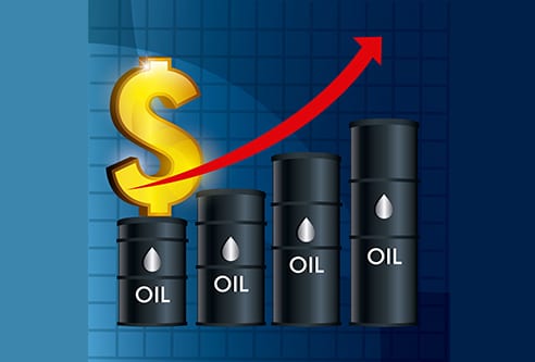 Oil prices industry design, vector illustration eps10