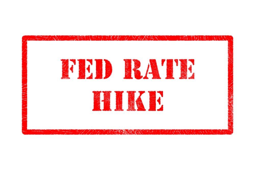 Red Fed Rate Hike Rubber Stamp