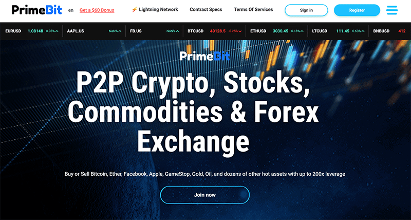 PrimeBit's home page